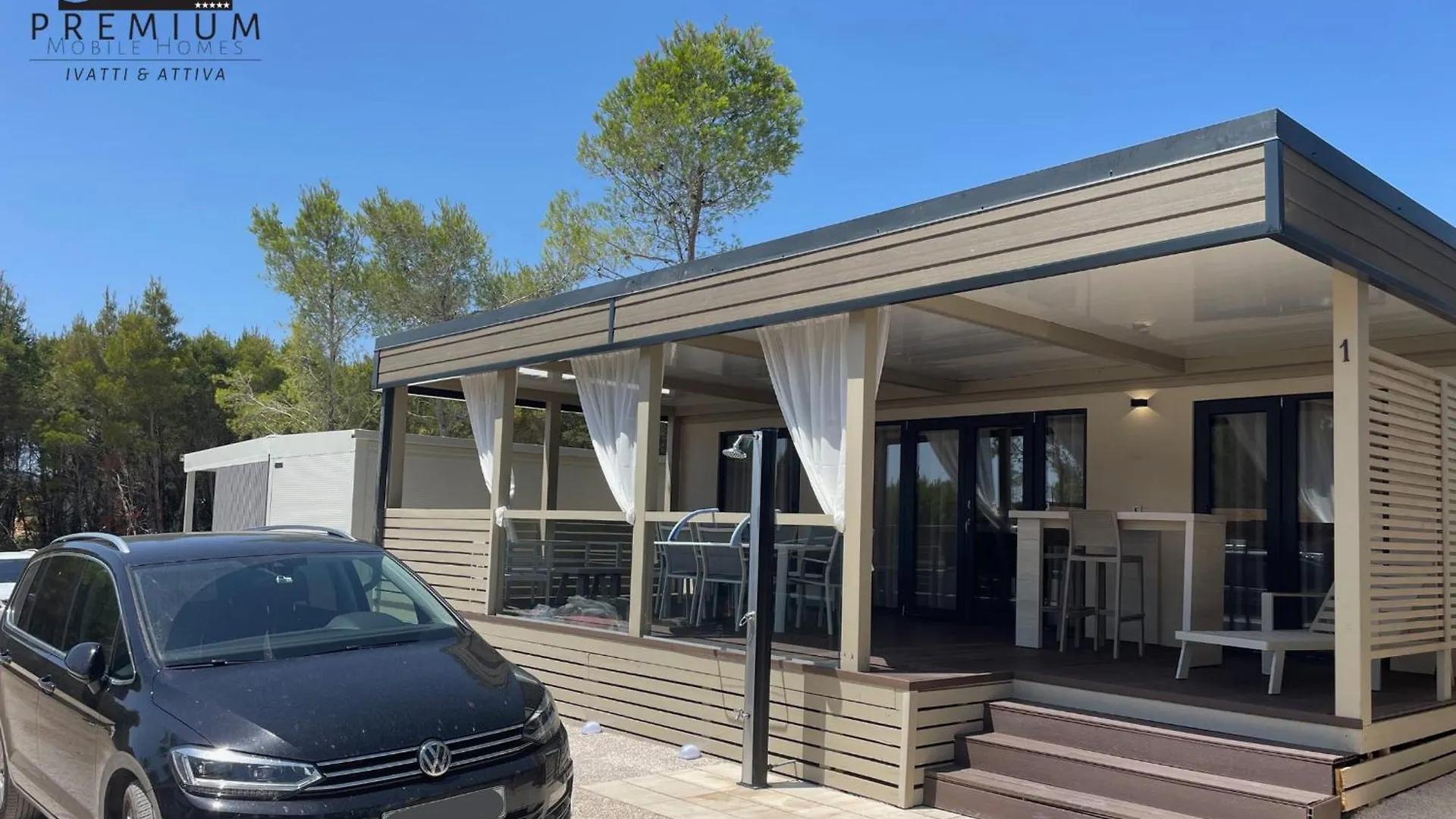 Xl Premium Mobile Home Ivatti&Attiva 80 M From The Beach
